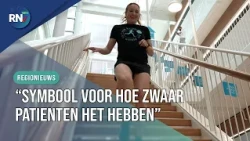 This researcher runs up and down the Radboudumc stairs for an hour || RN7 REGIONAL NEWS